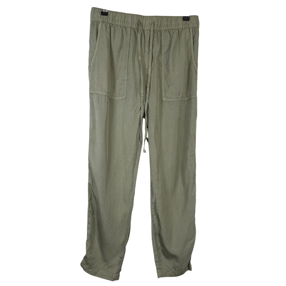 Sanctuary Olive Green Lyocell Drawstring Jogger Pants XP9159E1